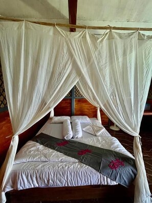 Chambre Double Supérieure, balcon, en front de plage