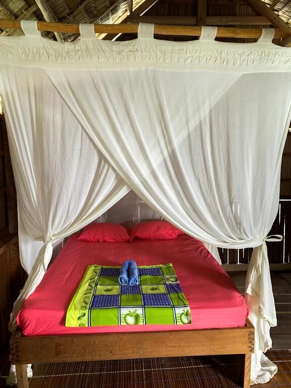 Kamar Double Deluks, balkon, di atas air