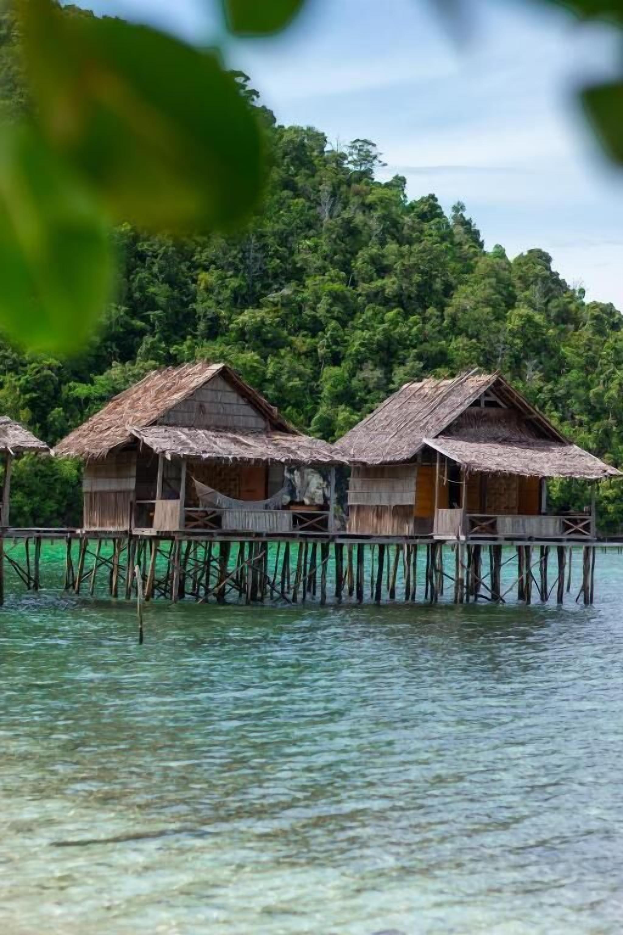 Deluxe Double Room, Balcony, Overwater | Bahagian luar