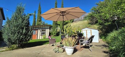 NEW Dreamy Cozy Little Cabin/Private Entrance/Queen Bed/Fireplace/Big Shower