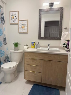 Quarto, 1 quarto | Banheiro