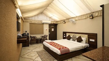 Barraca superluxo, vista para a cidade