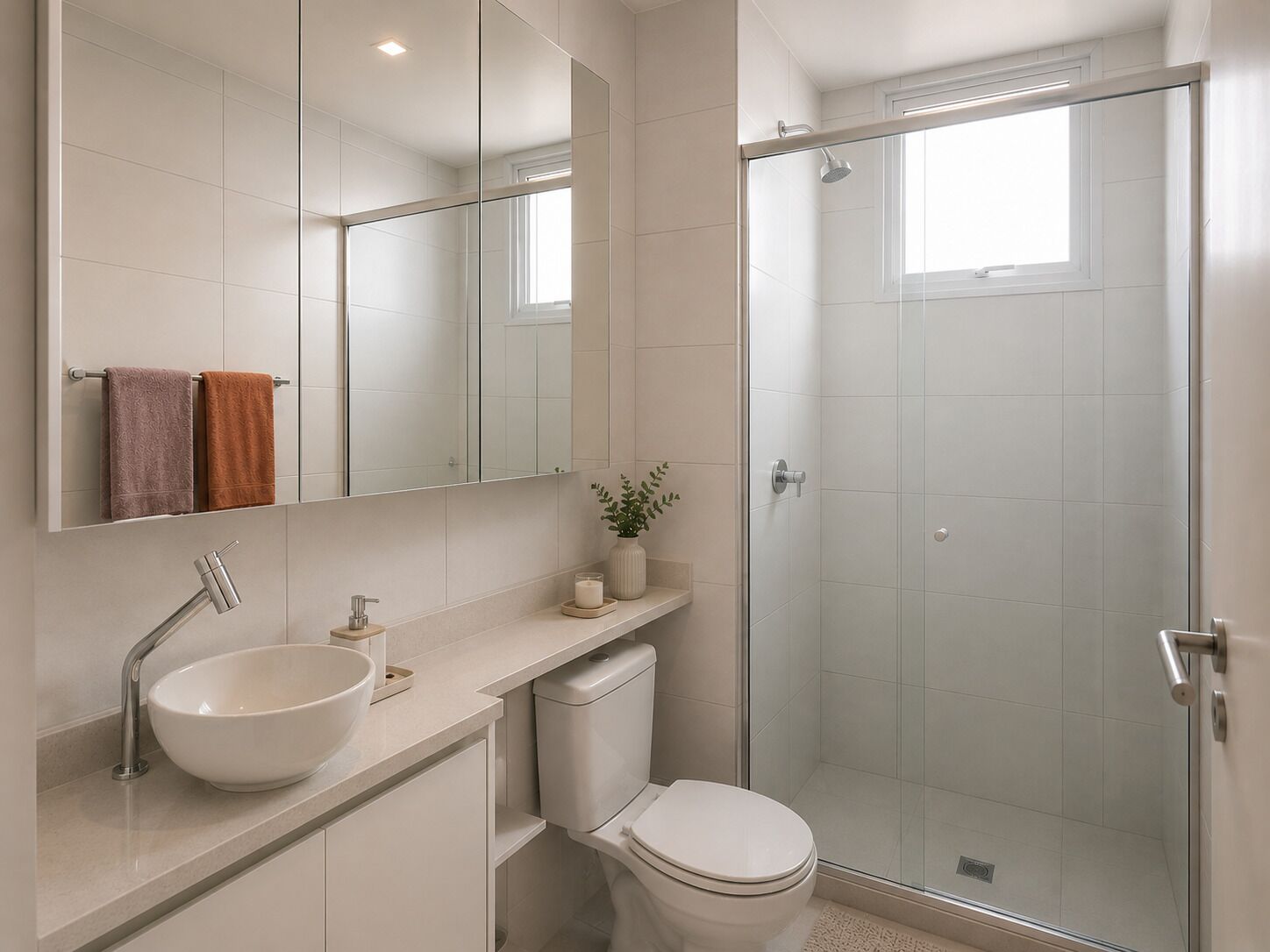 Toallas, jabón, papel de baño 