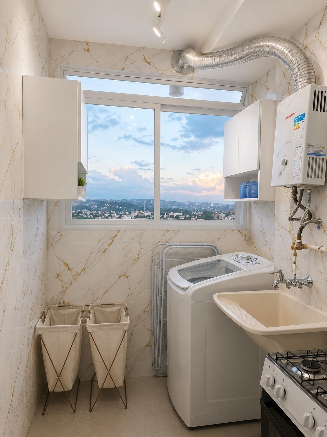Towels, soap, toilet paper