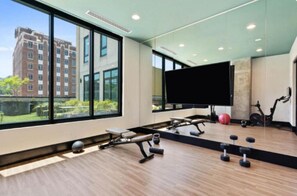 Fitness facility - Cozy Murphy Hideaway Studio 18th (Birmingham)