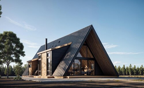 Black peak
Lodge A-frame cabin