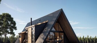 Black peak
Lodge A-frame cabin