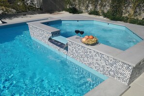 Pool - Pool Apartment Daisy 4, Privlaka, Croatia (Privlaka)
