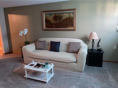 Charming 2-Bedroom Condo with AC — Walk to Downtown & VCSU