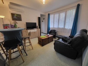 Living area - Appart l'olivier, (Tautavel)