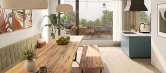 House in Kaag with rooftop terrace and spa bath.