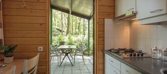 Delightful vacation home with terrace.