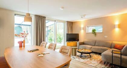 Fully electric forest villa for 6 people.