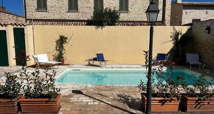 House in a Village With Swimming Pool