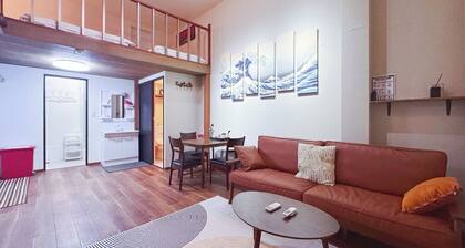 6 minute walk from Hanazonocho Station|close to éŸæłąćżææĄ„|Direct access to Umeda Guanxi Airport|1F ć±ć±LOFT46 sq.m.|Friends Inn Yuju 101 Hanazonocho