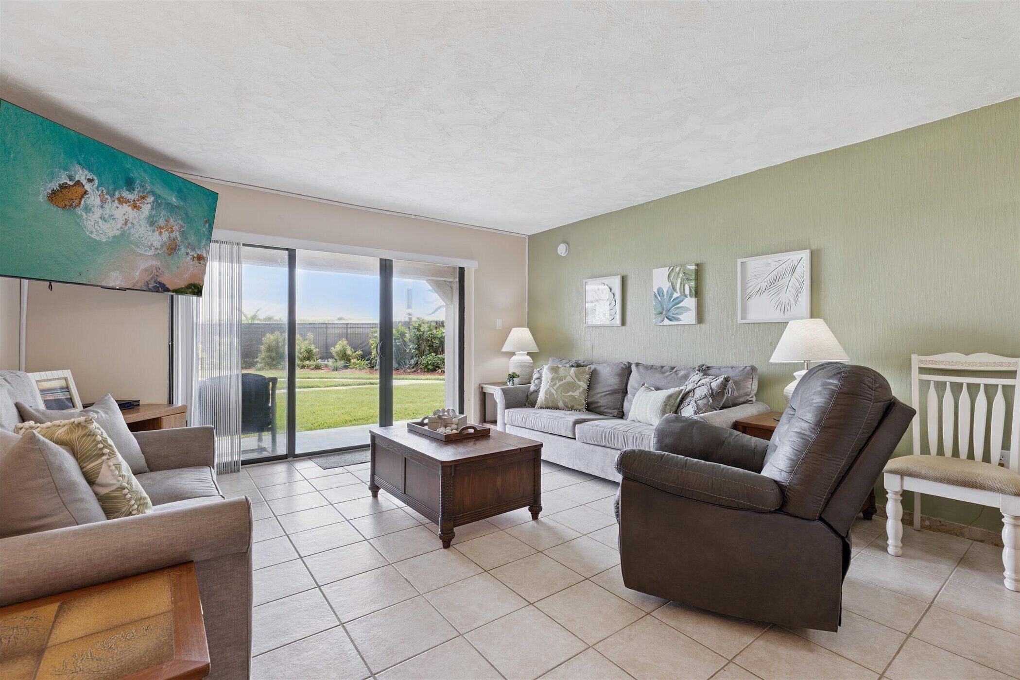 Ground Floor Condo with Walk-Out Patio, Unit #108 | Living area