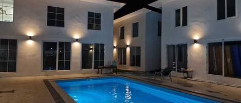 Loft, 1 King Bed with Sofa bed, Kitchenette, Pool View | Pool | Outdoor pool