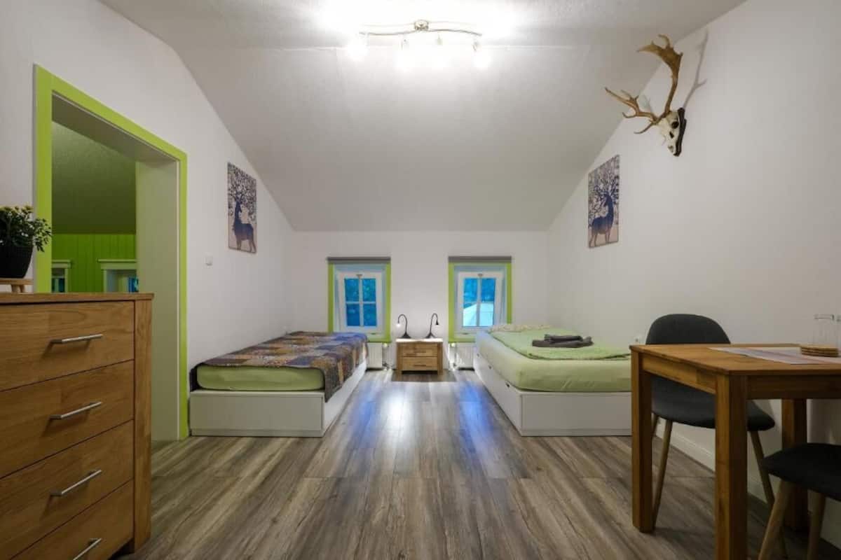 Familienapartment, Parkblick Hirsch
