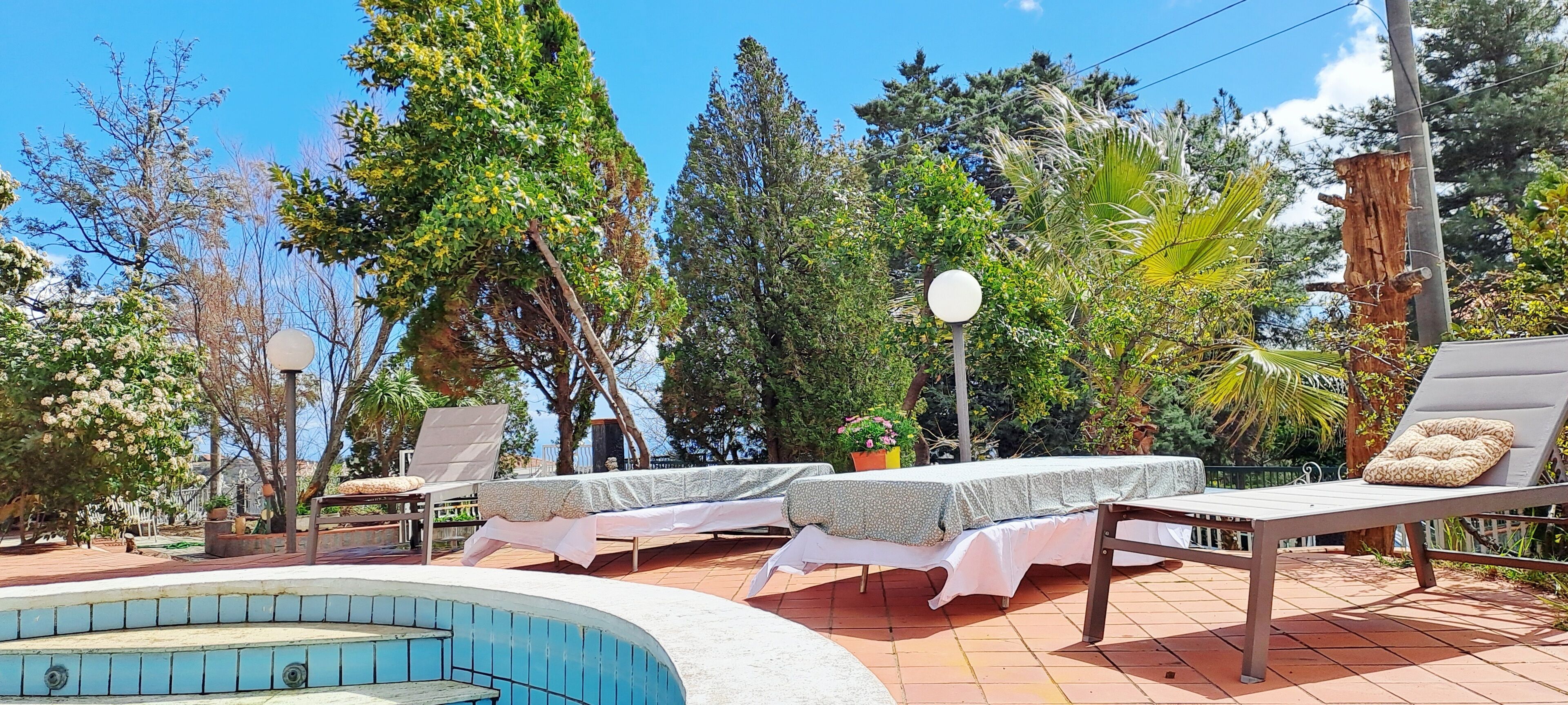 Idromassaggio all'aperto