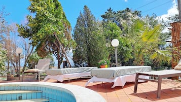 Idromassaggio all'aperto