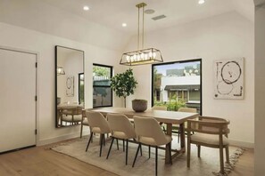 Dining - Modern 4BR Luxury Home w/ Designer Kitchen & Bright Open Living in Rancho Park (Los Angeles)
