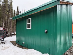 Exterior - Cozy Container: A Shipping Container Retreat for Pups & People. (Soldotna)