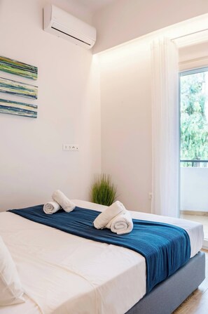 Room - Lighthouse Plaster - Chic Apartment (Athina)