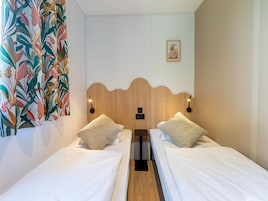 3 habitaciones y ropa de cama 