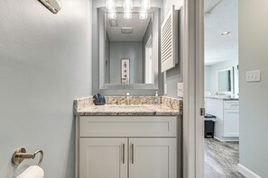 Bathroom - Water-View Patio! Condo 2 Mi to Surfside Beach (Myrtle Beach)