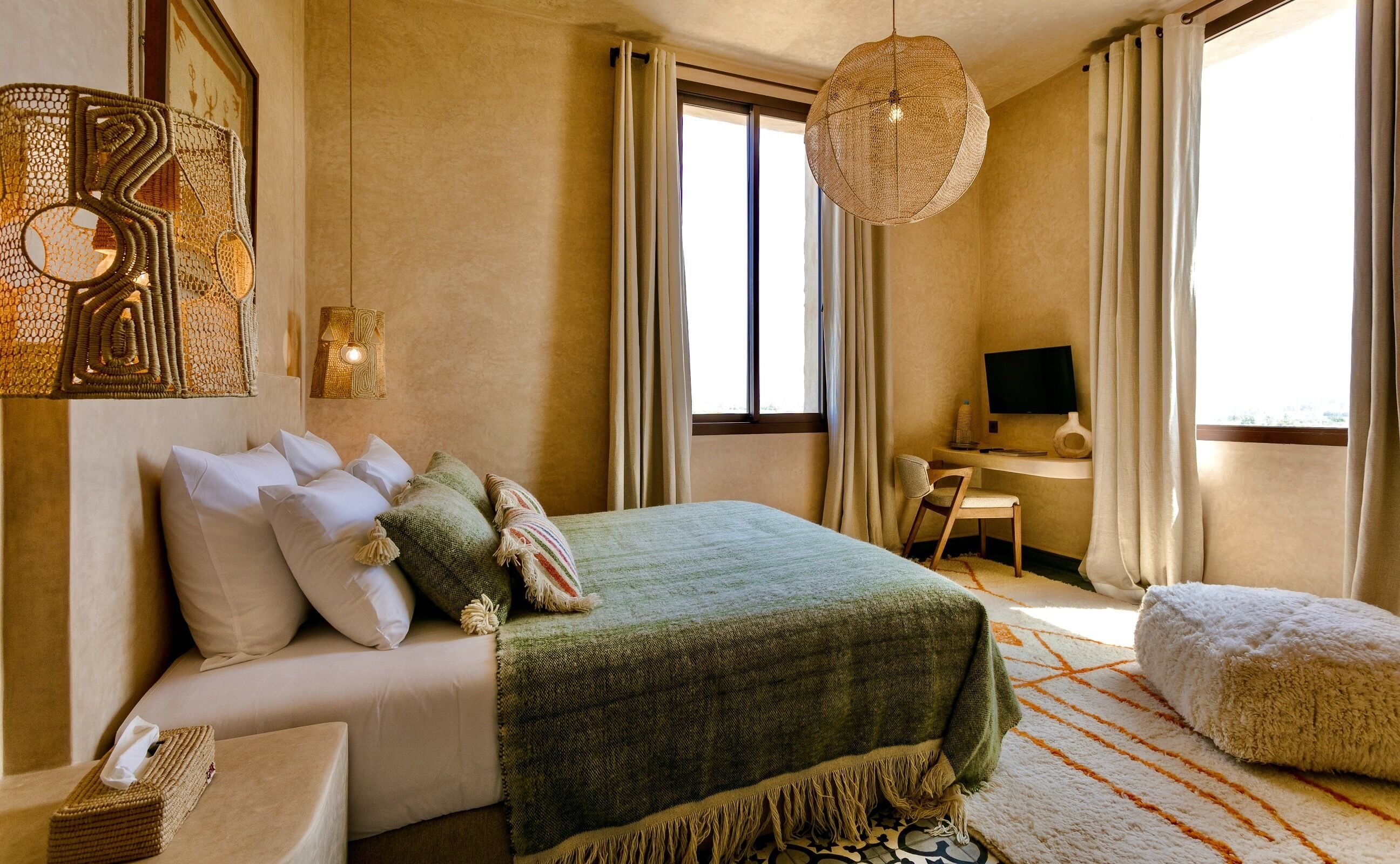 Habitación Deluxe doble, baño privado (3) | Sistema de insonorización y wifi gratis