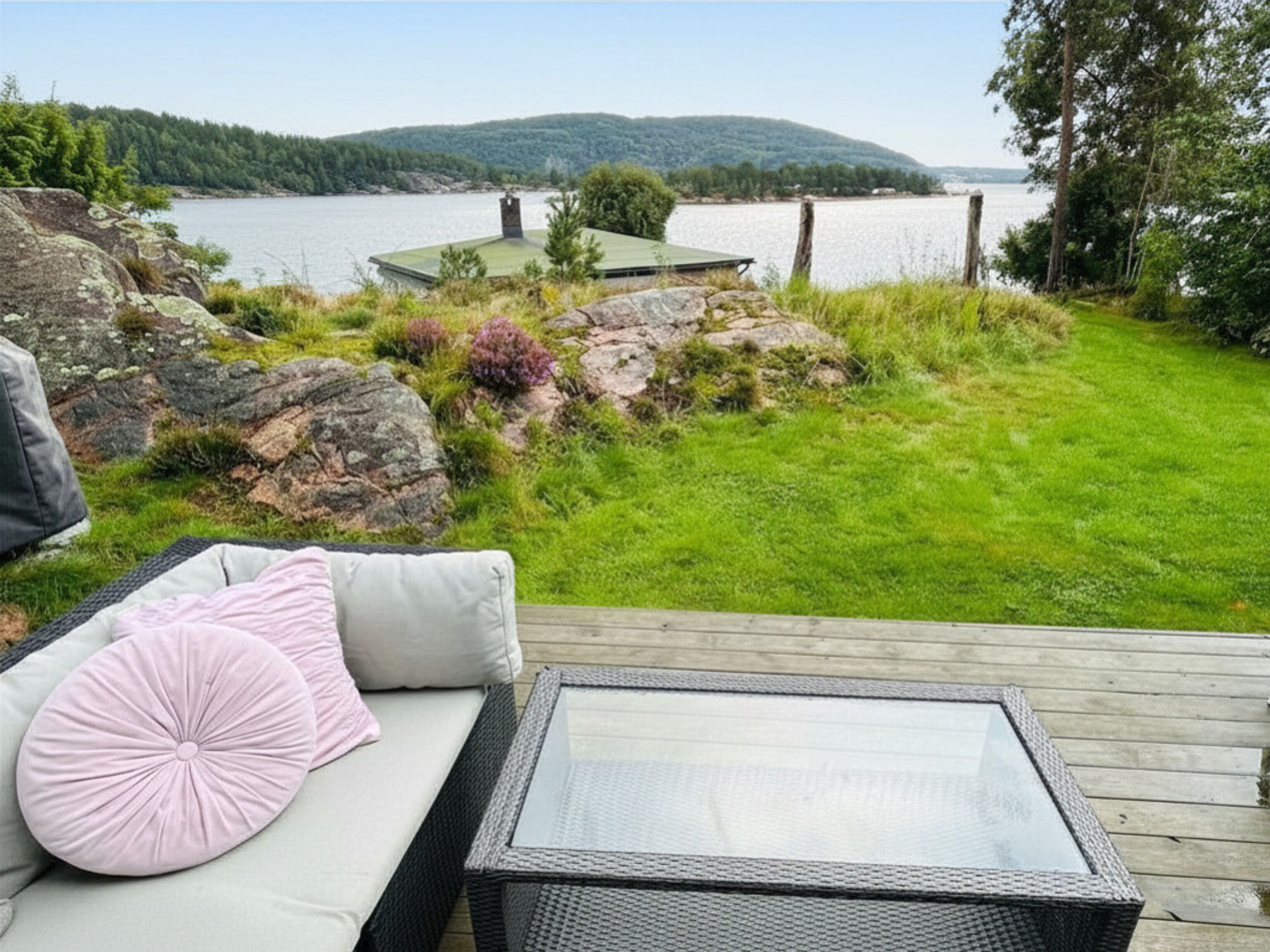 Overnattingsstedets uteområder