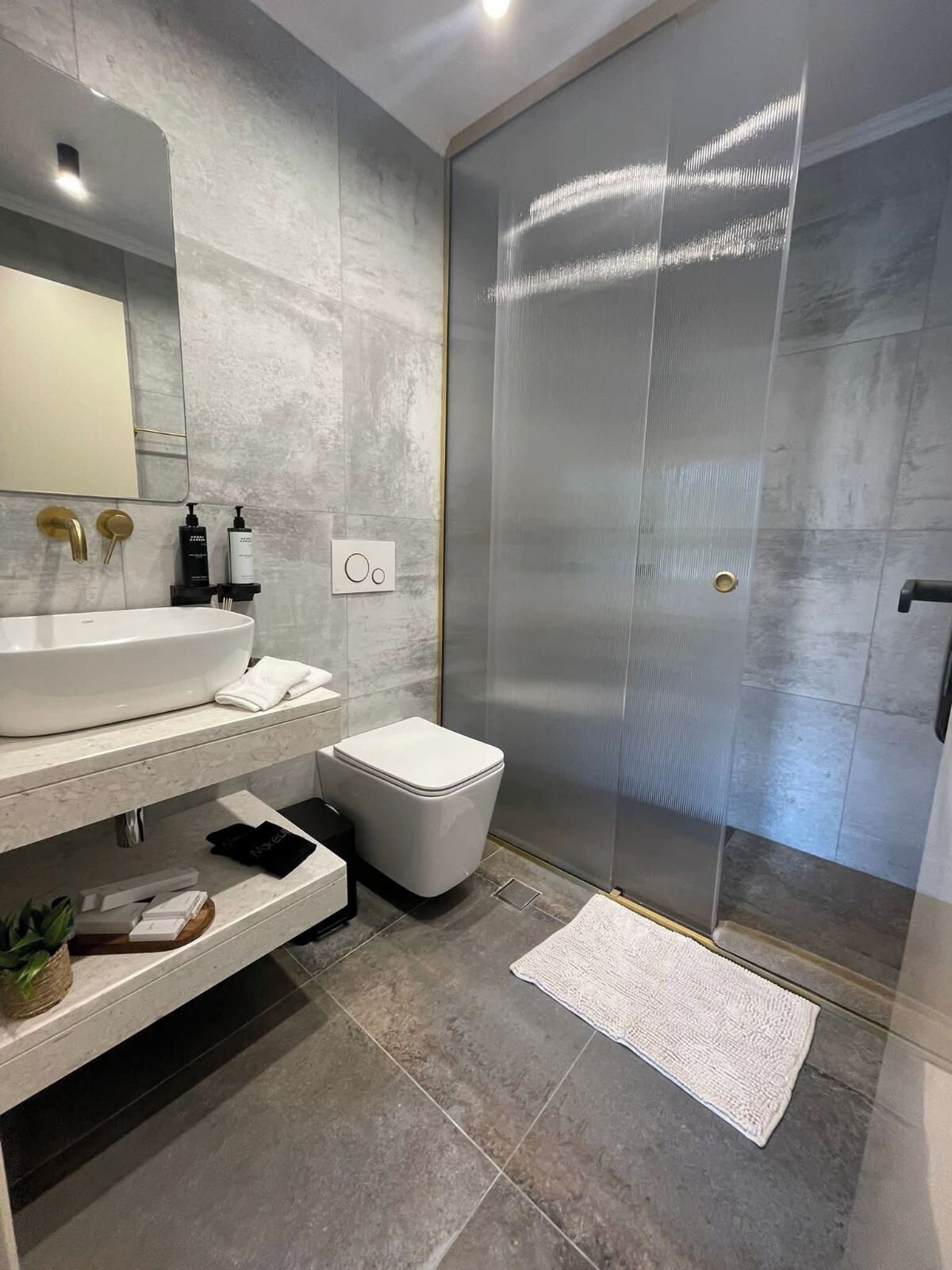 Habitación Deluxe con 1 cama matrimonial o 2 individuales, para no fumadores | Baño