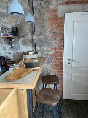 House | Living room - Designer-studio Unter Historischem Gewolbe - Natur & Ruhe bei Dresden (Grossharthau)