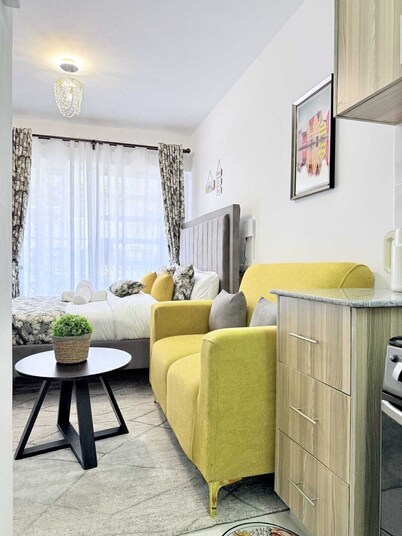 Upscale Studio in Ngara with Stunning City Views