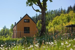 House, 2 Bedrooms, Balcony | Exterior - Sovanova a Stylish Cottage With a Mountain View (Gluszyca)