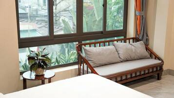 Deluxe Double Room, Balcony, Garden View | Courtyard view