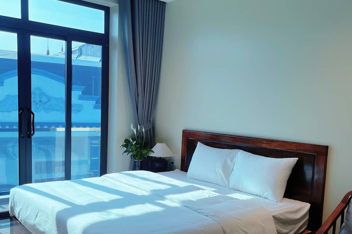 Deluxe dubbelrum - balkong - utsikt mot trädgården