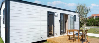 Caravan Bredene on the coast