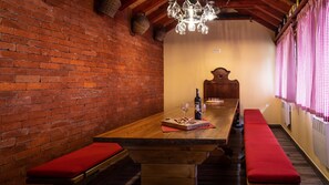 Dining - House Mountain Resort - 3 Chalets with pool & spa near Risnjak , Gorski kotar (Crni Lug)