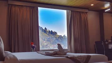 premium double room with parking view | View from room