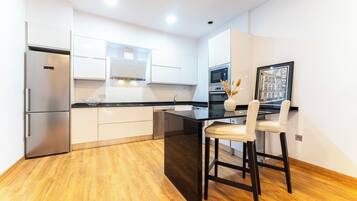 Appartement Supérieur, vue ville | Cuisine privée