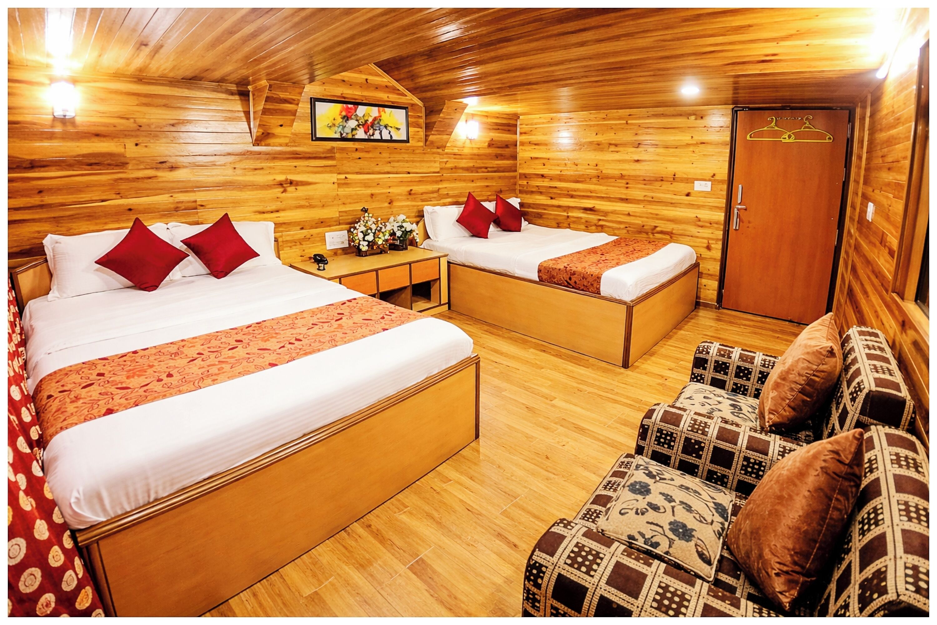 Deluxe-Vierbettzimmer | Ausblick vom Zimmer