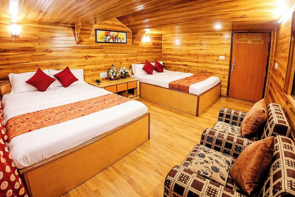 Quarto quádruplo luxo | Vista do quarto