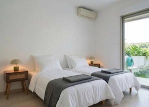 1 chambre, fer et planche à repasser, Wi-Fi, draps fournis