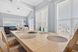 Dining - Chonky Waves by Brunswick VR: 4BR Condo w/ Ocean Views & Resort Amenities (Ocean Isle Beach)