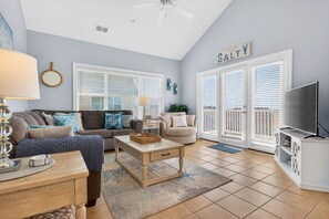 Smart TV - Chonky Waves by Brunswick VR: 4BR Condo w/ Ocean Views & Resort Amenities (Ocean Isle Beach)