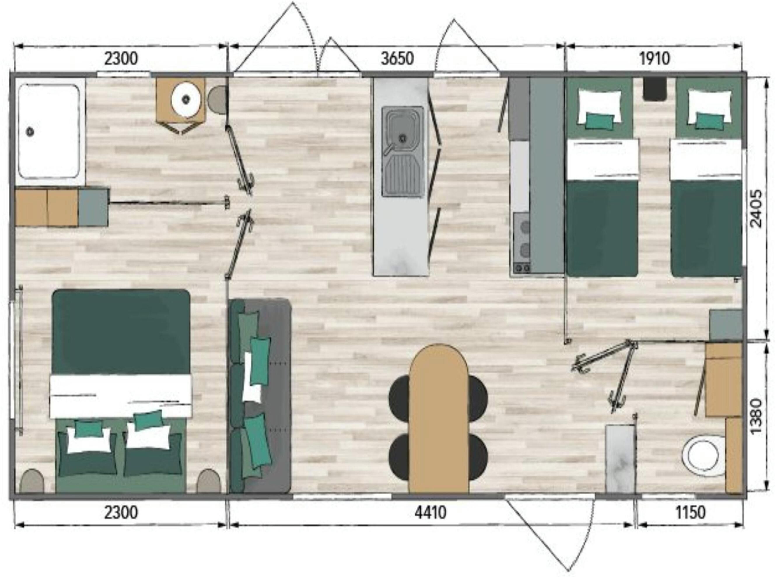 Chalet | Floor plan
