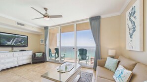 TV - Coastal Calm 1411-Gulf Views-Sleeps 8 (Panama City Beach)
