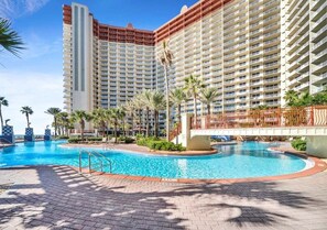 Pool - Panama Paradise 1004-Gulf Front Views-Sleeps 8 (Panama City)