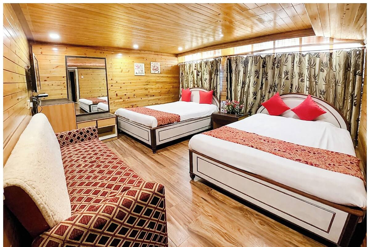 Quarto quádruplo luxo | Vista do quarto